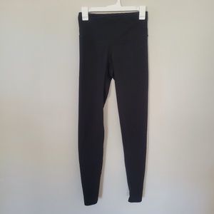 High Waisted Black Compression Leggings
